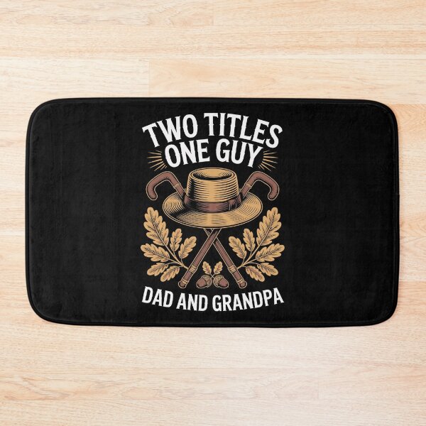 Item preview, Two Titles One Guy Dad And Grandpa – Vintage Hat Art designed and sold by jkrphoto.