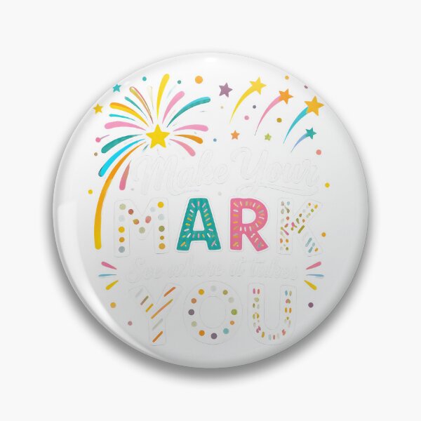 Item preview, Make Your Mark See Where It Takes You Fireworks Dot Day designed and sold by Maladies.