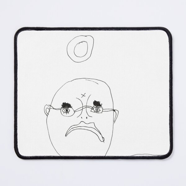 Item preview, Mr Dee is Not Impressed – Funny Relatable Line Art Meme designed and sold by EVESTUDIOART.