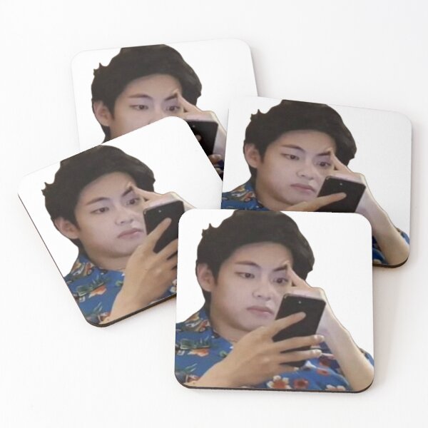 Item preview, BTS V meme worried designed and sold by anacdg.