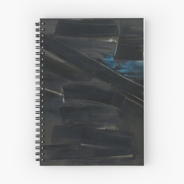 Item preview, Pierre Soulages art - Pierre Soulages artist - Pierre Soulages painting - Pierre Soulages abstract art - Pierre Soulages black painting designed and sold by Rohyadalim.