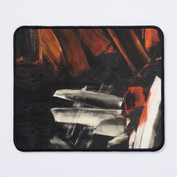 Item preview, Pierre Soulages art - Pierre Soulages artist - Pierre Soulages painting - Pierre Soulages abstract art - Pierre Soulages black painting designed and sold by Rohyadalim.
