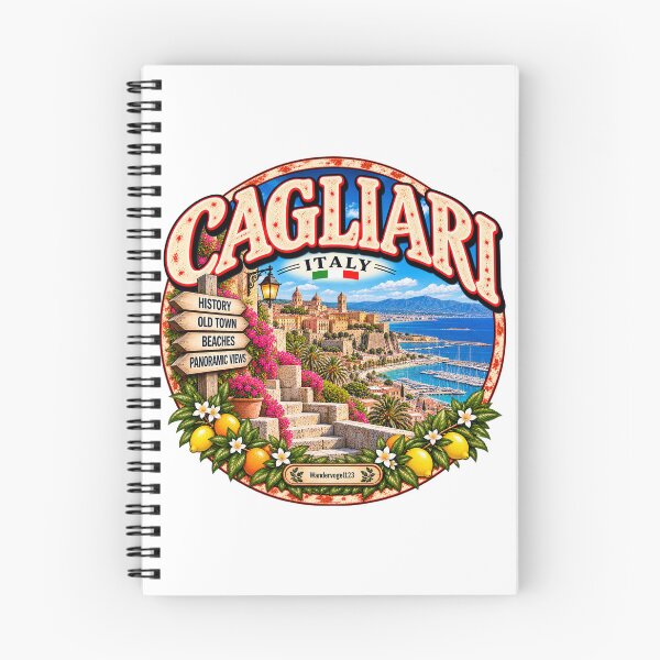 Item preview, Cagliari Sardinia – Old Town Mediterranean & Dolce Vita designed and sold by Wandervogel123.