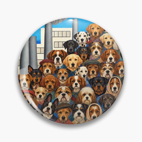 Item preview, Quadro famoso versão cachorros designed and sold by Renata Carlomagno.