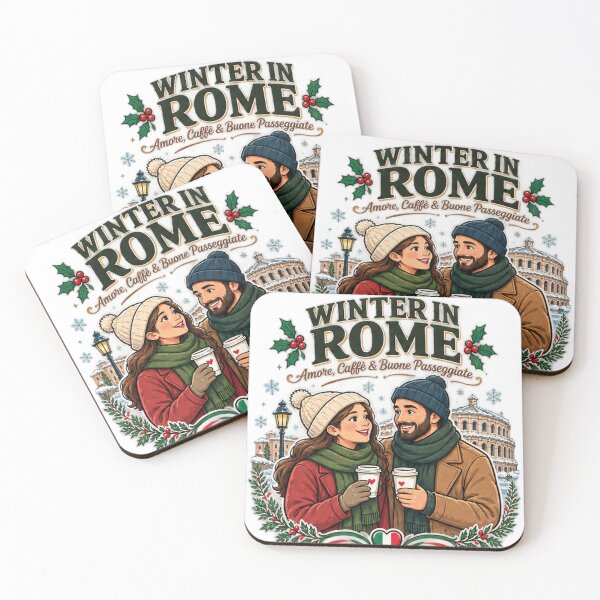 Item preview, Winter in Rome-Coffee & Romance  designed and sold by Eddiediallo92.