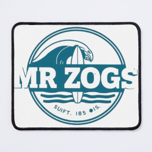 Item preview, Mr Zogs Blue Wave Surf Badge | Classic Surfing Logo designed and sold by MystiColo.