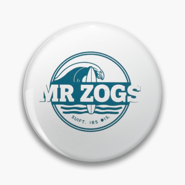 Artikelvorschau, Mr Zogs Blue Wave Surf-Abzeichen | Klassisches Surf-Logo entworfen und verkauft von MystiColo.