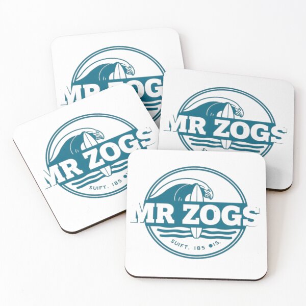Item preview, Mr Zogs Blue Wave Surf Badge | Classic Surfing Logo designed and sold by MystiColo.