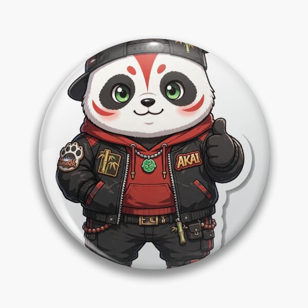 Item preview, Akai Street Enforcer Classic Anime Chibi Sticker - Mobile Legends Fan Art designed and sold by Lesley D.