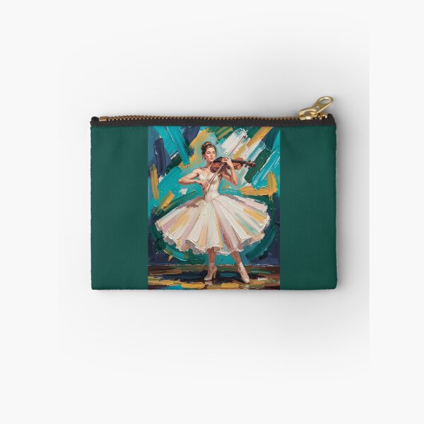 Item preview, A female violinist playing the violin. designed and sold by MagelliShop.