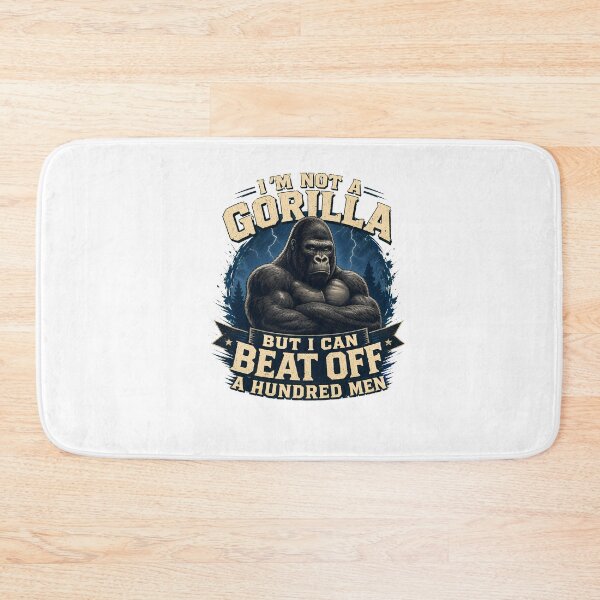 Item preview, Funny Gorilla Beat Off 100 Men designed and sold by Maladies.