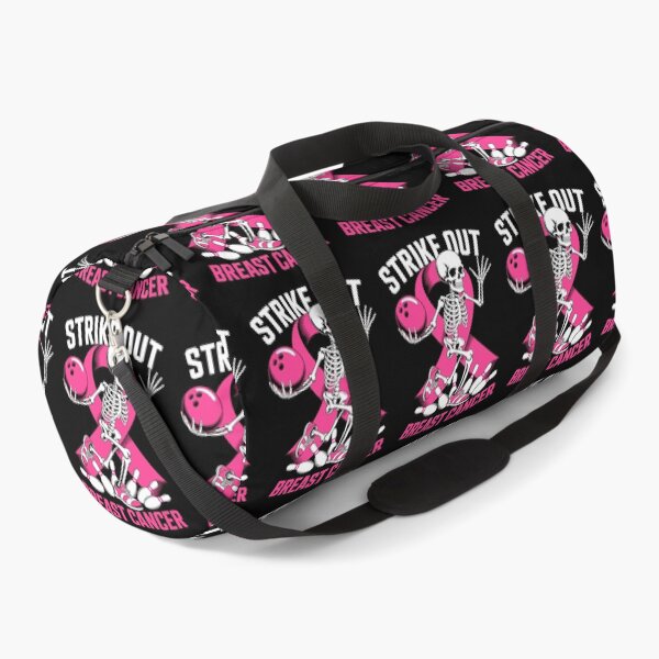 Item preview, Strike Out Breast Cancer – Skeleton Bowling Pink Ribbon Art designed and sold by jkrphoto.