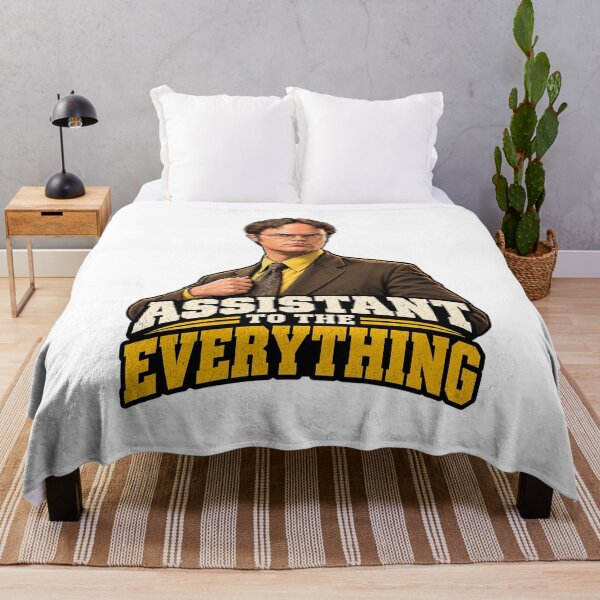 Aperçu de l'œuvre Dwight Schrute, assistant de tout créée et vendue par Fashvora.
