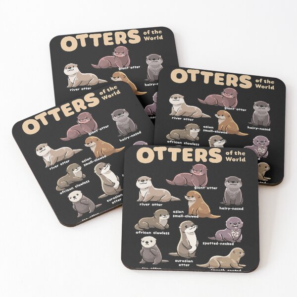Item preview, Otters Of The World Animal Species Wildlife Otters Lover designed and sold by Moscettakkk.