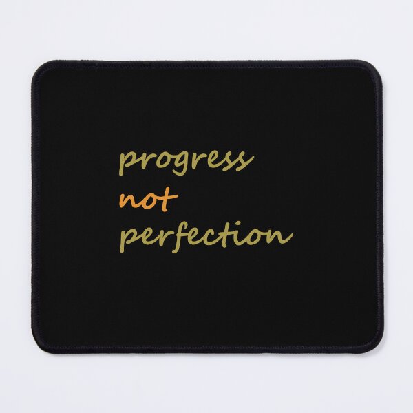 Item preview, Progress not perfection- daily life story designed and sold by Spreading Smile.