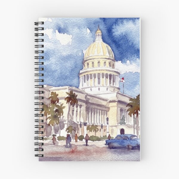 Item preview, El Capitolio La Habana, Dramático cielo de tormenta designed and sold by caracatita75.