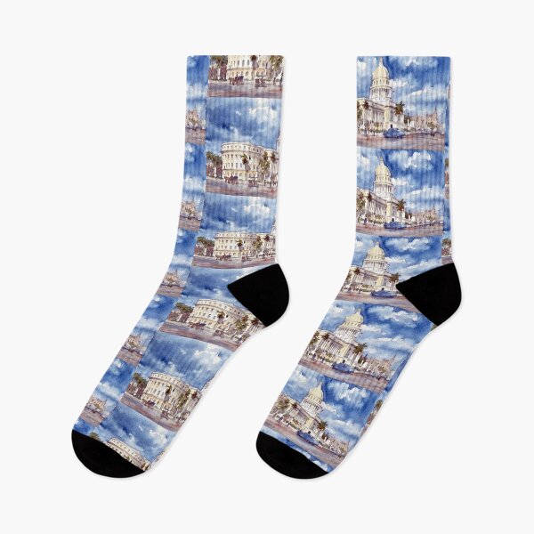 Item preview, El Capitolio La Habana, Dramático cielo de tormenta designed and sold by caracatita75.