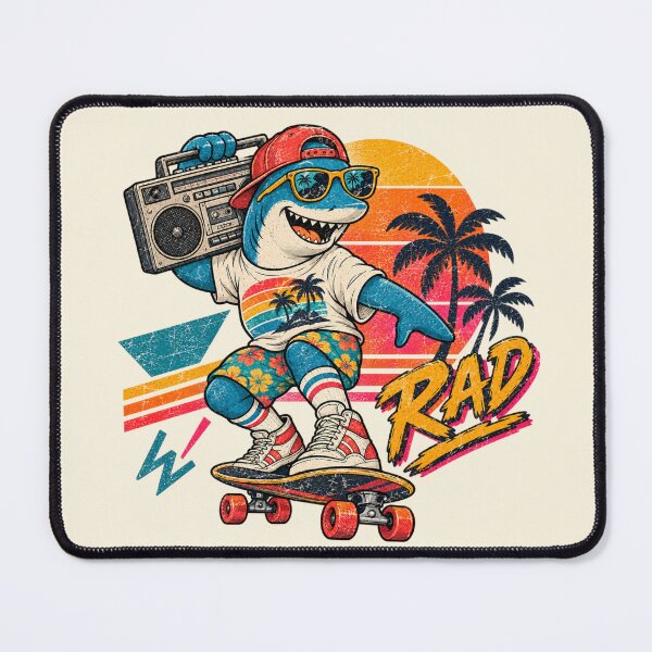Item preview, Rad 80s Skater Shark designed and sold by lungpleecha.