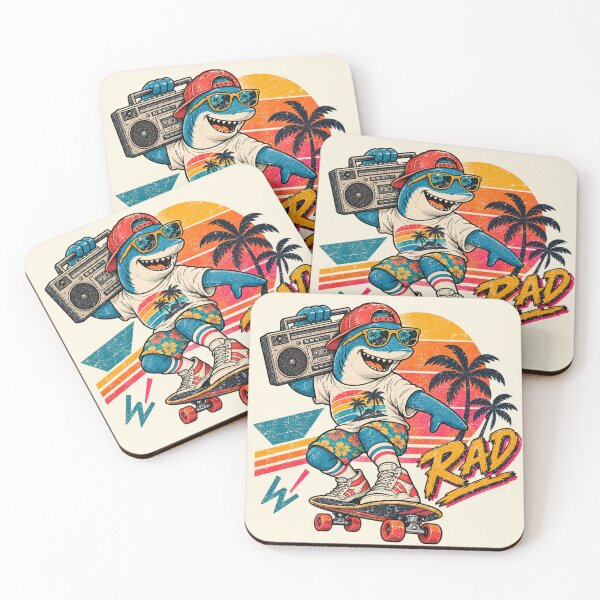 Item preview, Rad 80s Skater Shark designed and sold by lungpleecha.