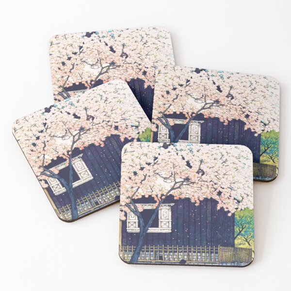 Item preview, Tokyo Junidai, Haru no Atagoyama by Kawase Hasui  Japanese landscape in spring designed and sold by VenusArt7.