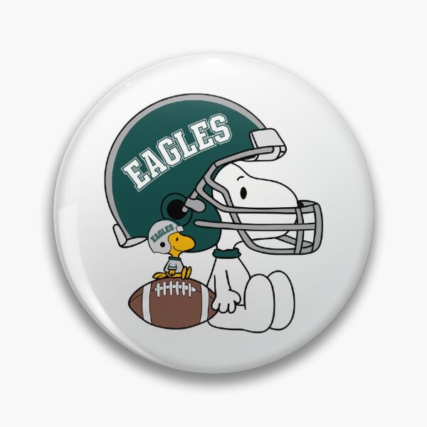 Item preview, Snoopy & Woodstock Philadelphia Eagles Football Retro F812 designed and sold by GLUVY-THEME.
