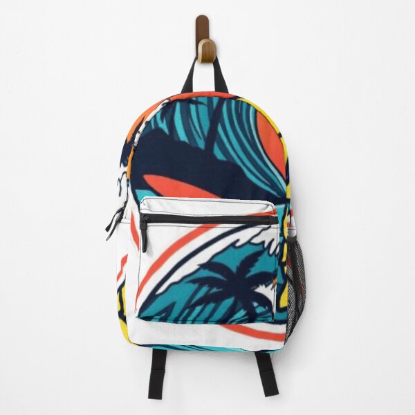 Item preview, Mr Zogs Retro Orange Sun and Blue Wave | Vintage Surf Art designed and sold by MystiColo.