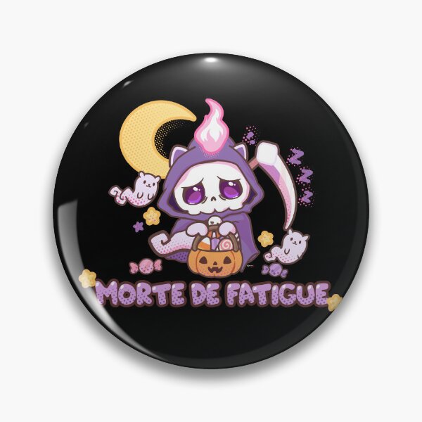 Item preview, Morte de fatigue – La Mort Halloween Kawaii designed and sold by myanko.