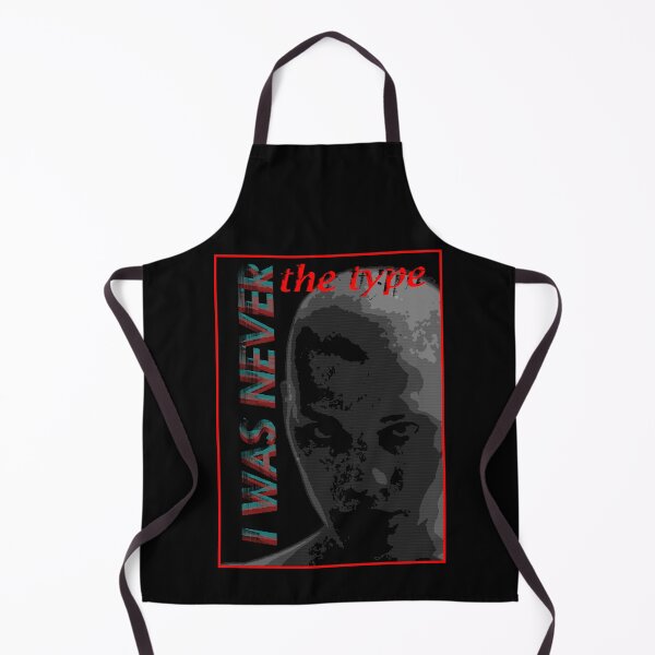 Item preview, I Was Never The Type – Glitch Portrait Cyberpunk Typography designed and sold by Edwere.
