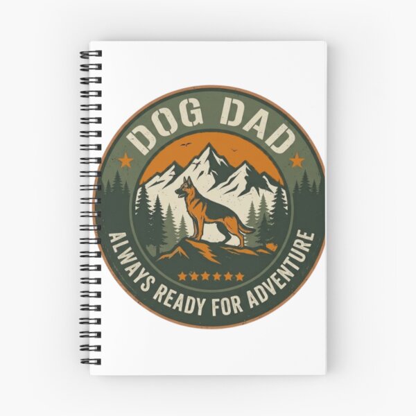 Item preview, Dog Dad Always Ready For Adventure German Shepherd Outdoors designed and sold by Salma.Store.