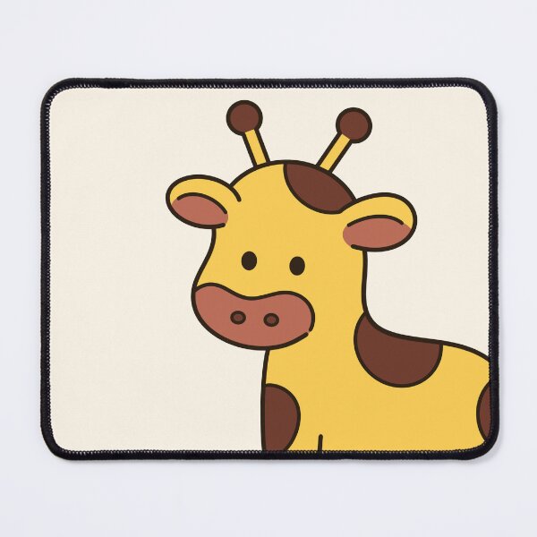 Item preview, Cute Giraffe Kawaii Hand Drawn Vector Illustration designed and sold by Porpor Artwork.