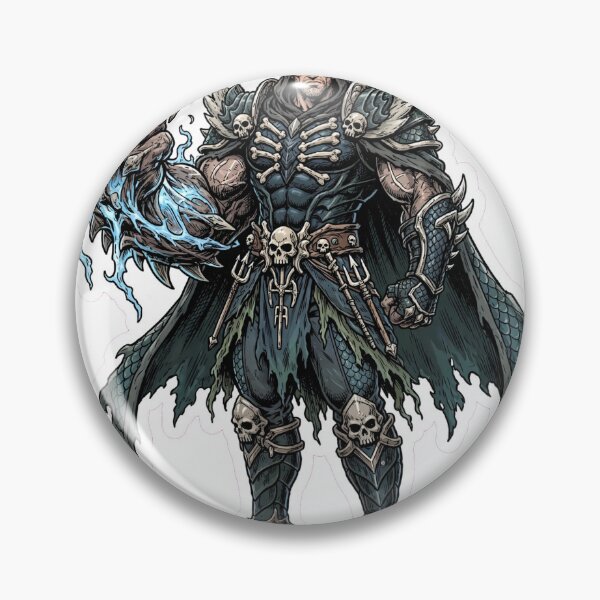 Item preview, Aldous Fathom Terror Bold Comic Inks Sticker - Mobile Legends Fan Art designed and sold by Lesley D.
