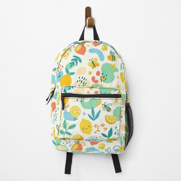 Item preview, Cute Pastel Lemon & Bee Seamless Pattern designed and sold by Differenceee.