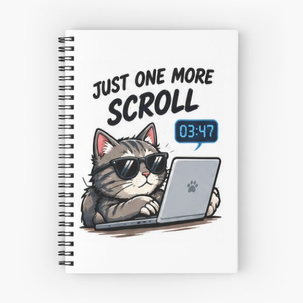Item preview, Scroll Cat designed and sold by mightymalic.