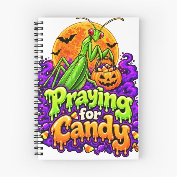 Item preview, Praying for Candy – Funny Praying Mantis Halloween Design designed and sold by Daagath.