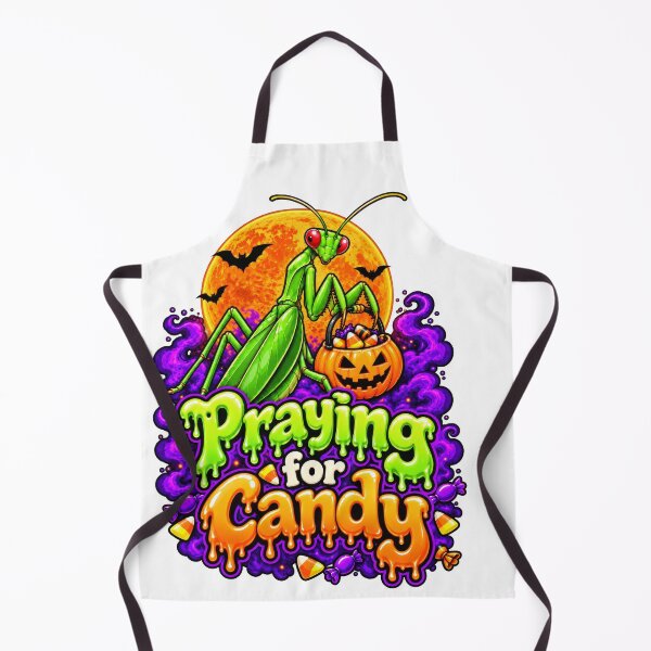 Item preview, Praying for Candy – Funny Praying Mantis Halloween Design designed and sold by Daagath.