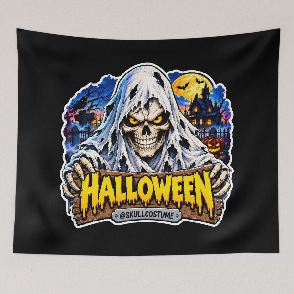 Item preview, SkullCostume – Halloween Edition: The Ghost designed and sold by SkullCostume.