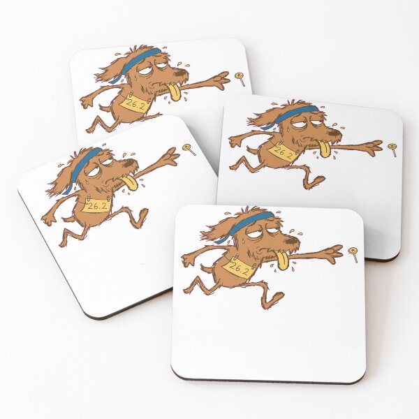 Item preview, I Can See Snacks Funny Marathon Dog Sticker — Runner Doodle Decal designed and sold by ryleemaxwell.