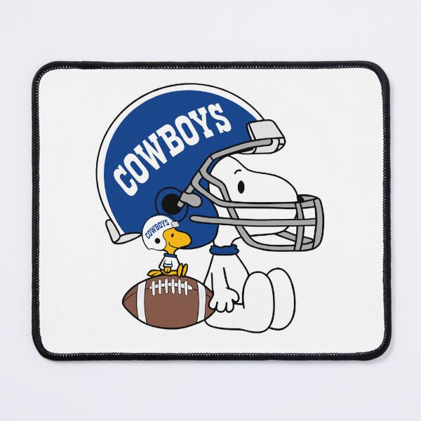 Item preview, Snoopy & Woodstock Dallas Cowboys Football Retro F815 designed and sold by GLUVY-THEME.