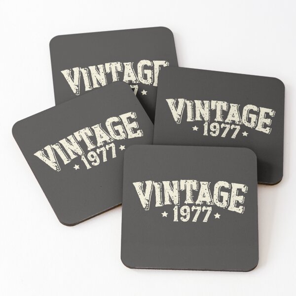 Item preview, Vintage 1977 birthday design designed and sold by giftfromheart.