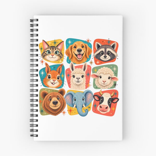 Item preview, Happy Animal Faces designed and sold by Azagthoth.