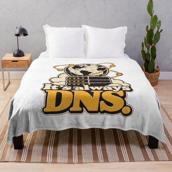 Item preview, It's Always DNS Network Admin Graphic designed and sold by ThreadQuirk.