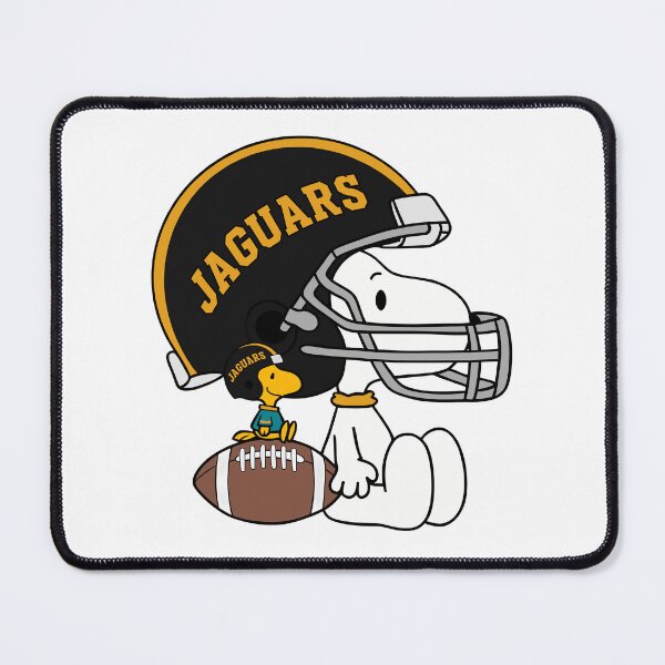 Item preview, Snoopy & Woodstock Jacksonville Jaguars Football Retro F816 designed and sold by GLUVY-THEME.