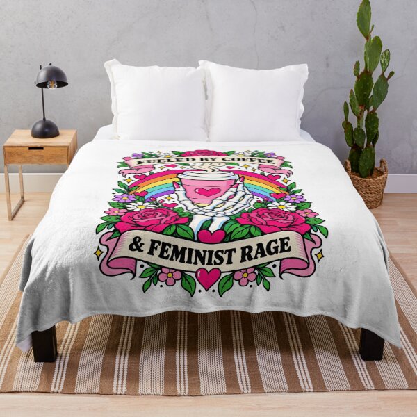 Item preview, Fueled By Coffee and Feminist Rage designed and sold by andre-hollow.