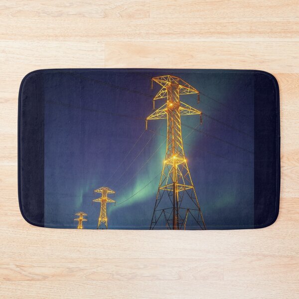 Item preview, Power Lines Northern Lights Design designed and sold by Pylon-Bureau.