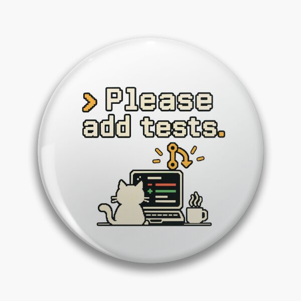 Item preview, Por favor, añade pruebas – Diseño de codificación de pixel art designed and sold by ThreadQuirk.