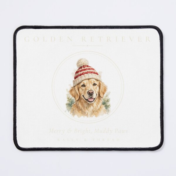 Artikelvorschau, Golden Retriever Christmas Shirt – Vintage Dog Tee entworfen und verkauft von rallyandthread.