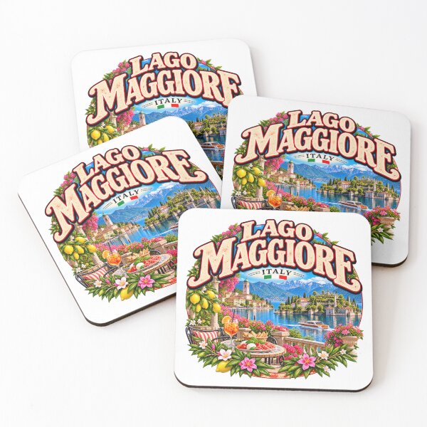 Item preview, Lake Maggiore Italy – Alpine panorama lake & dolce vita designed and sold by Wandervogel123.