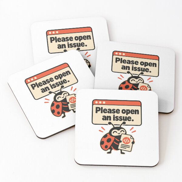 Item preview, Please Open an Issue Bug Report Graphic designed and sold by ThreadQuirk.