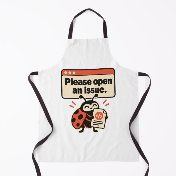 Item preview, Please Open an Issue Bug Report Graphic designed and sold by ThreadQuirk.