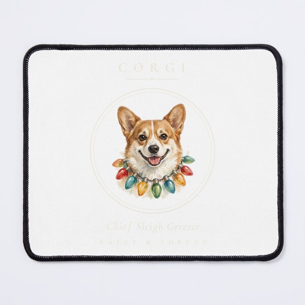 Artikelvorschau, Corgi Christmas Shirt – Vintage Retro Dog Tee entworfen und verkauft von rallyandthread.